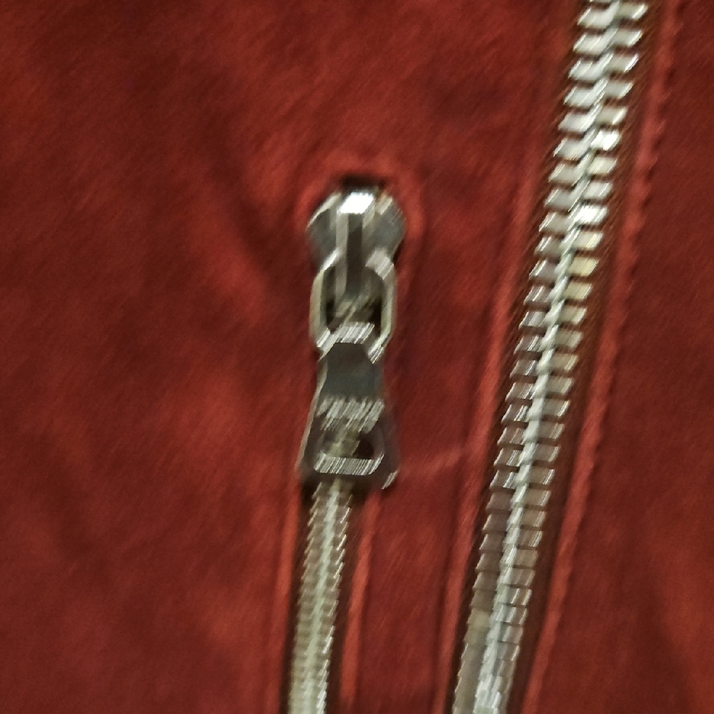 Prada Burgundy Suede Leather Jacket - Picture 4 of 9